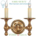 Classic Double Wall Sconce SL 2816AN Visual Comfort, настенный светильник бра