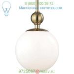 Daphne Globe Pendant Light H118701S-AGB Mitzi - Hudson Valley Lighting, подвесной светильник