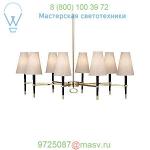 Robert Abbey PN718 Ventana Oval Chandelier, светильник