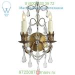 Hannah 2-Light Wall Light SK 2008HAB Visual Comfort, настенный светильник бра