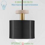 Ladies and Gentlemen Studio Spun Pendant - Black Spun Mini Pendant Light, светильник