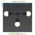 Suspenders 24 Inch 1 Tier Tri Bar 6 Light LED Suspension System S1C24K-JR18XX62-RP02 SONNEMAN Lighting, светильник