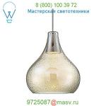 Brazen Pear LED Pendant Light Modern Forms PD-49716-CA/BN, светильник