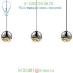 Grapes 3 Light LED Rectangular Multipoint Pendant 2920.01-SML SONNEMAN Lighting, светильник