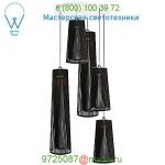 Pablo Designs SOLI CHAN MIX 24/48 - 5 WHT Mixed Solis 5 Chandelier, светильник