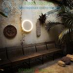 Santa &amp; Cole OB-AMA21L Amigo LED Medium Indoor Outdoor Ceiling Light - OPEN BOX RETURN, опенбокс