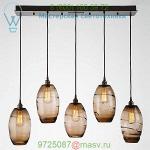 Ellisse Linear Suspension Light Hammerton Studio PLB0035-05-FB-OB-C01-E2, светильник