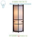 Hubbardton Forge Banded Extended Bars Glass Wall Sconce 205910-1010, настенный светильник