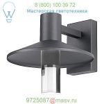 Tech Lighting 700OWASHL9308CZUNVPC Ash Cylinder Outdoor Wall Light, уличный настенный светильник