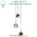 SLD-1010P3-BRS Seed Design Dora P3 Multi-Light Pendant Light, светильник