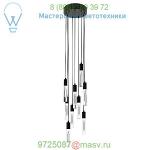 Seraph Round 8 Inch LED Chandelier Blackjack Lighting SER-08P-BL-BU, светильник