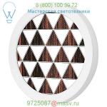 Triangle 1 Port LED Wall Sconce jefdesigns jd_Triangle1_Rose_Wink, настенный светильник