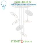 CIRC CHAN 12/3 WHT Pablo Designs Circa Multipoint Pendant, светильник