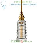 Visual Comfort Covington Mini Pendant with Ribbed Glass CHC 5474AN-CG, светильник