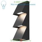 Tech Lighting 700WSPITTB-LED830 Pitch LED Outdoor Triple Wall Light, уличный настенный светильник