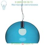 OB-9031/K1 Kartell FL/Y Pendant Light (Petroleum Blue/Medium) - OPEN BOX RETURN, опенбокс