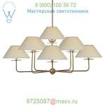 Kelley 9-Light Chandelier NW 5070BSL-L Visual Comfort, светильник