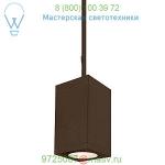 WAC Lighting Cube Architectural LED Pendant Light DC-PD05-F827-BK, уличный подвесной светильник