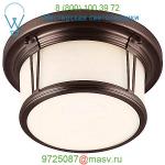 Woodward Flush Mount Ceiling Light FM389BS Feiss, потолочный светильник