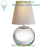 Terri Large Round Table Lamp Visual Comfort TOB 3023ALB-NP, настольная лампа