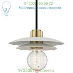 Mitzi - Hudson Valley Lighting H175701S-AGB/WH Milla Pendant Light, подвесной светильник