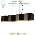 Seed Design SQ-2322MPL4-BK Zhe Pendant Light, светильник