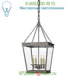 Visual Comfort CHC 5611AB-CG Launceton Square Pendant Light, светильник