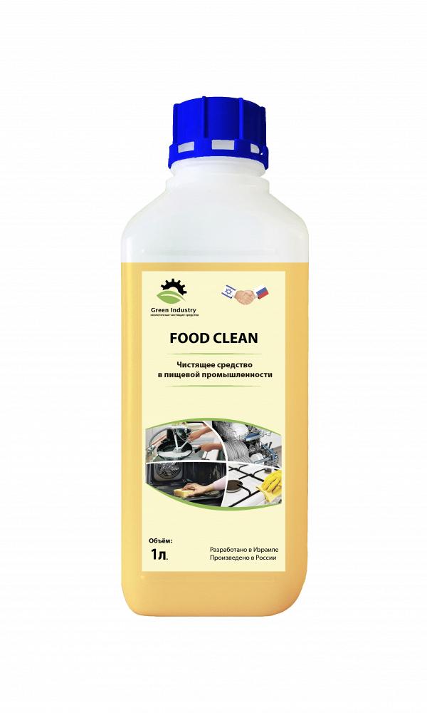 Средство для очистки посуды, кухонного оборудования от загрязнения, жира Food Clean (1л)