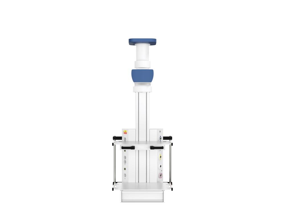 Потолочная одноплечевая медицинская консоль CADUCEUS C1E-V Потолочная одноплечевая медицинская консоль CADUCEUS C1E-V