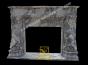 hand carved stone fireplace mantel antique fireplace western style