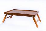 Складной столик-поднос в кровать деревянный