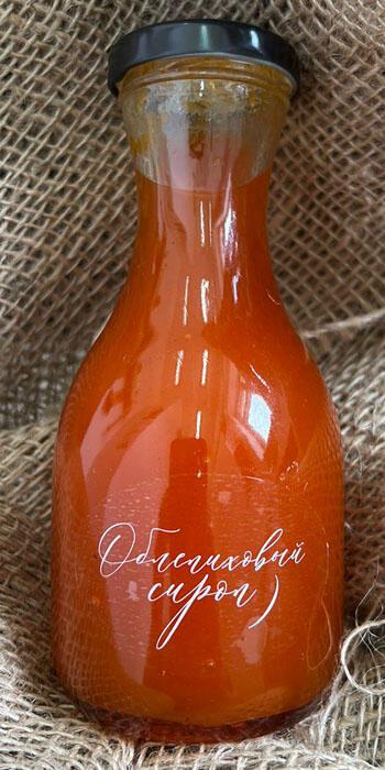 Облепиховый сироп / ДАРЫ-ЮГРЫ-ХМАО / 300 гр Облепиховый сироп / ДАРЫ-ЮГРЫ-ХМАО / 300 гр