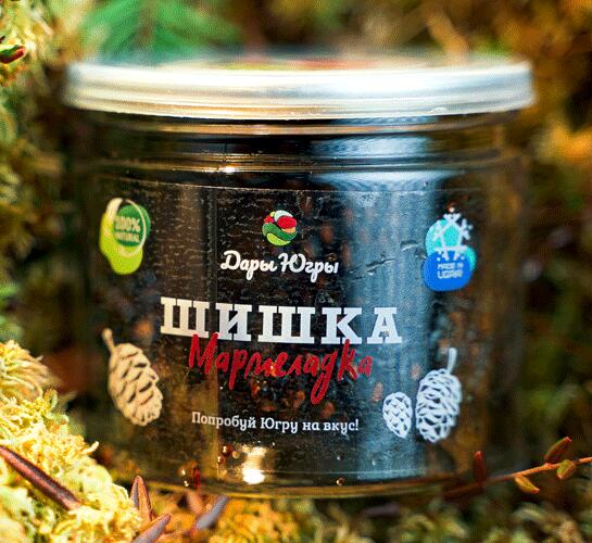 Вяленая сосновая шишка в сосновом сиропе / ДАРЫ-ЮГРЫ-ХМАО / 60 гр Вяленая сосновая шишка в сосновом сиропе / ДАРЫ-ЮГРЫ-ХМАО / 60 гр