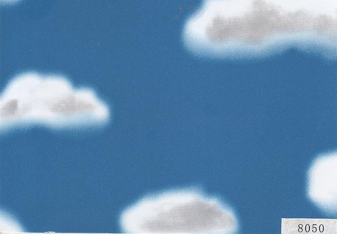 Пленка самоклеящаяся D&B 45 см/8 м (облака на синем)