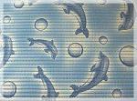 "Аквадомер" 130 см. голубые дельфины с мячиком