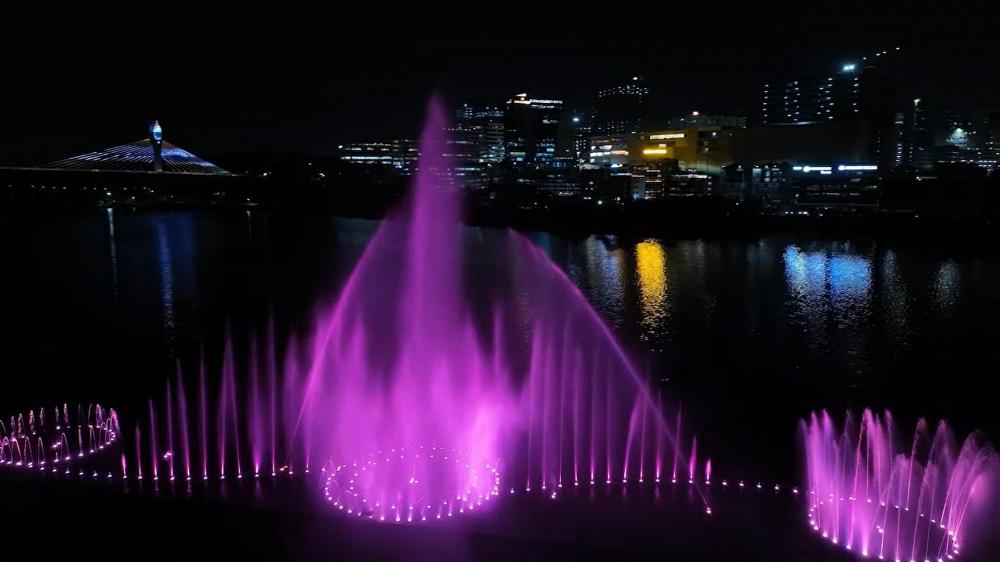 Floating Music Fountain 60M Musical Water Fountain, India 2023 Floating Music Fountain 60M Musical Water Fountain, India 2023