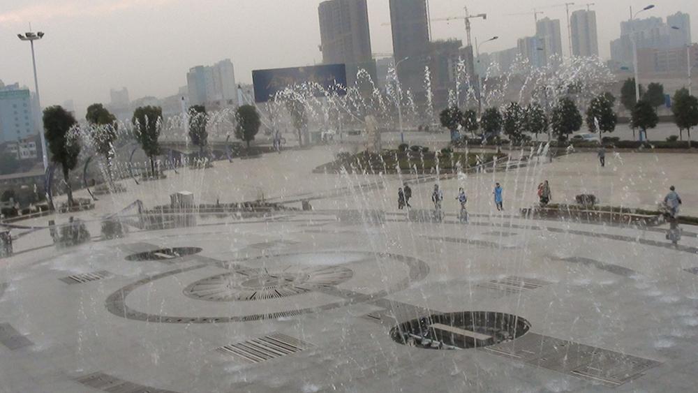Shaoyang Times Square Musical Dancing Fountain Project, China Shaoyang Times Square Musical Dancing Fountain Project, China