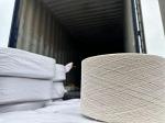 Ne6/1 белая смесовая пряжа производство х/б канатов - Раздел: Ткани продажа, текстильные изделия