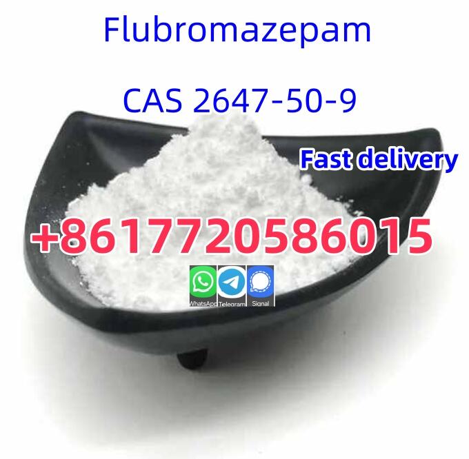 factory supply 2647-50-9 Flubromazepam+8617720586015