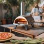 Gas Pellet Charcoal Multipurpose Auto Rotating Pizza Oven