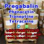 pregabalin Phenacetin Tetracaine raw Powder 148553-50-8 High Quality