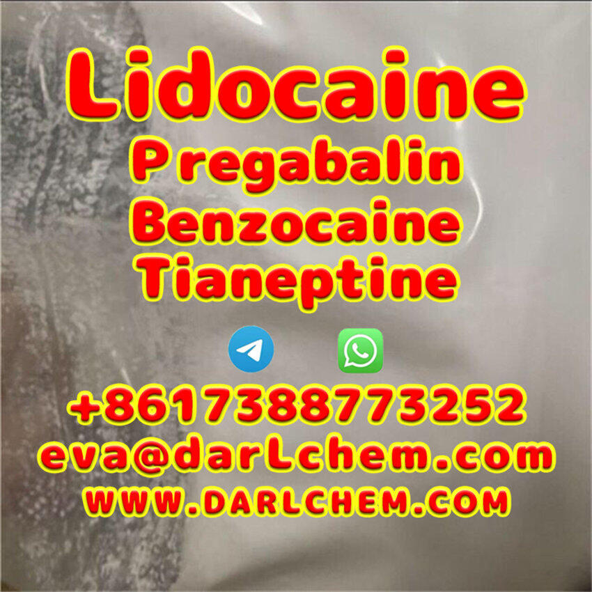 Lidocaine Tianeptine pregabalin raw Powder 137-58-6 Good Price Lidocaine Tianeptine pregabalin raw Powder 137-58-6 Good Price