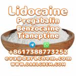 Lidocaine Tianeptine pregabalin raw Powder 137-58-6 Best Price
