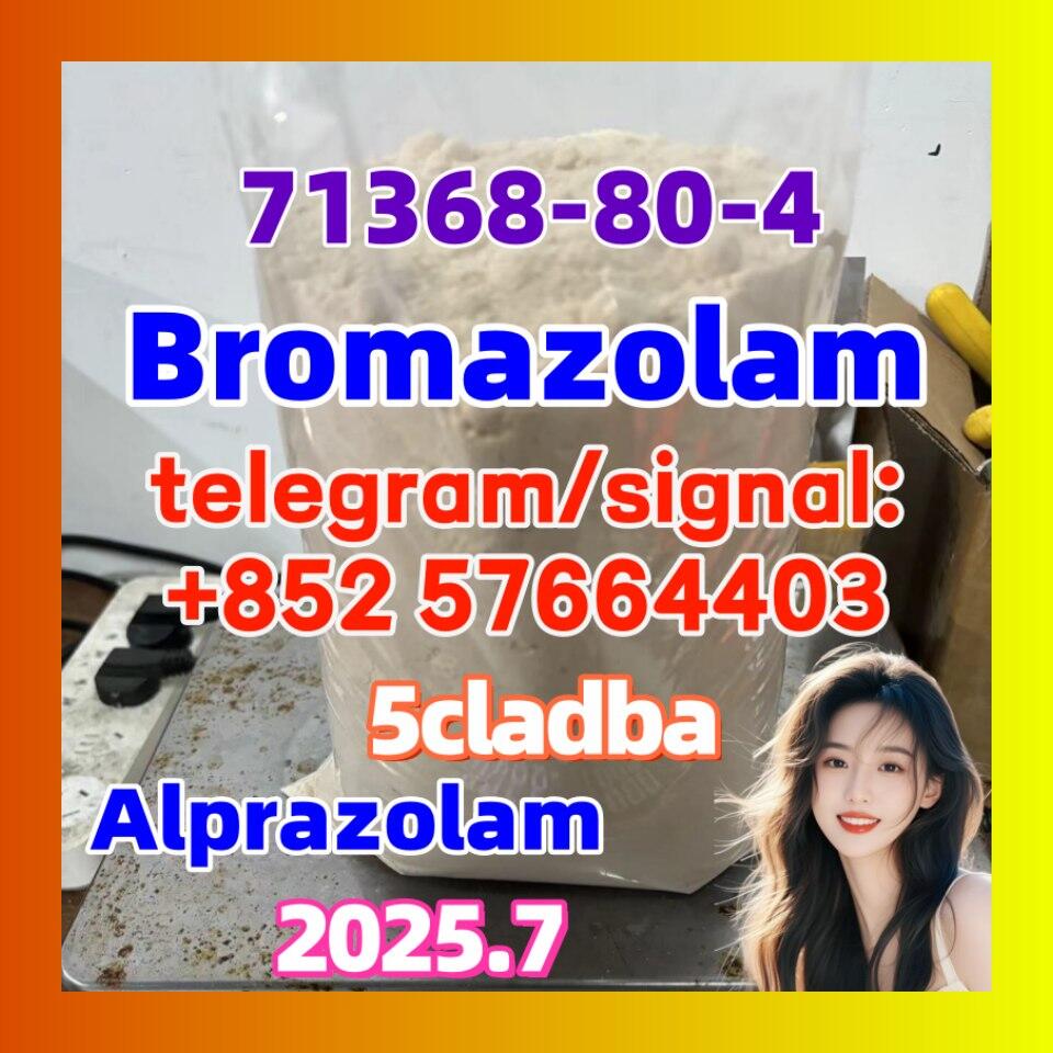 Bromazolam 71368-80-4 China factory Supply Alprazolam 28981-97-7 100% delivery Bromazolam 71368-80-4 China factory Supply Alprazolam 28981-97-7 100% delivery