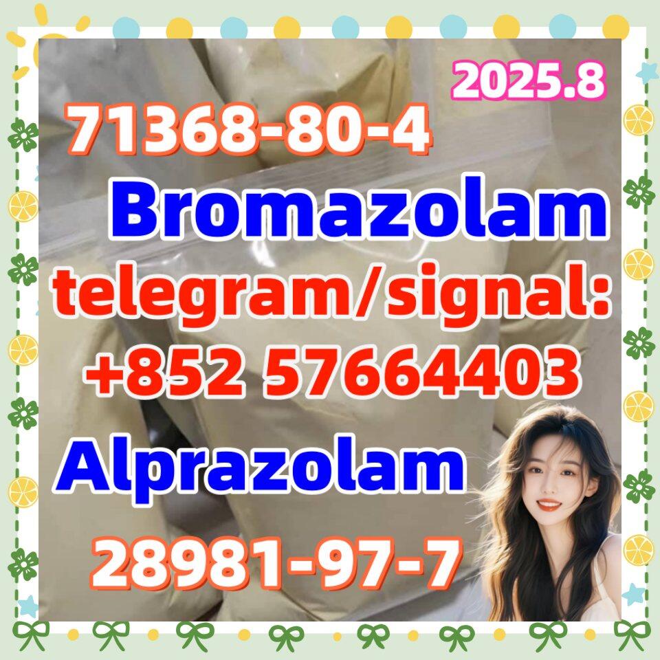 alprazolam 28981-97-7 bromazolam 71368-80-4 best price free sample alprazolam 28981-97-7 bromazolam 71368-80-4 best price free sample