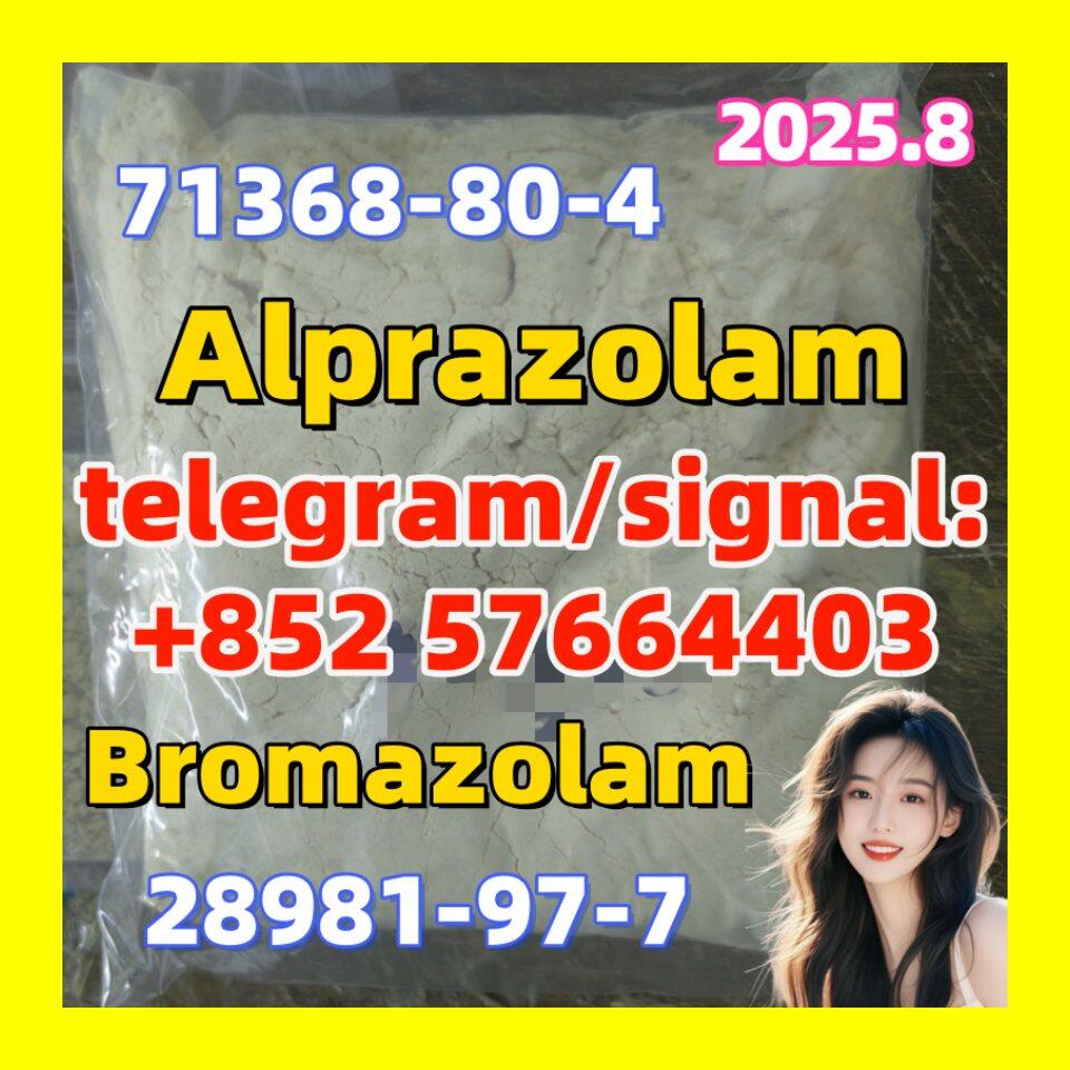 Bromazolam Cas 71368-80-4 at Best Price: Buy & Sell:alprazolam 28981-97-7