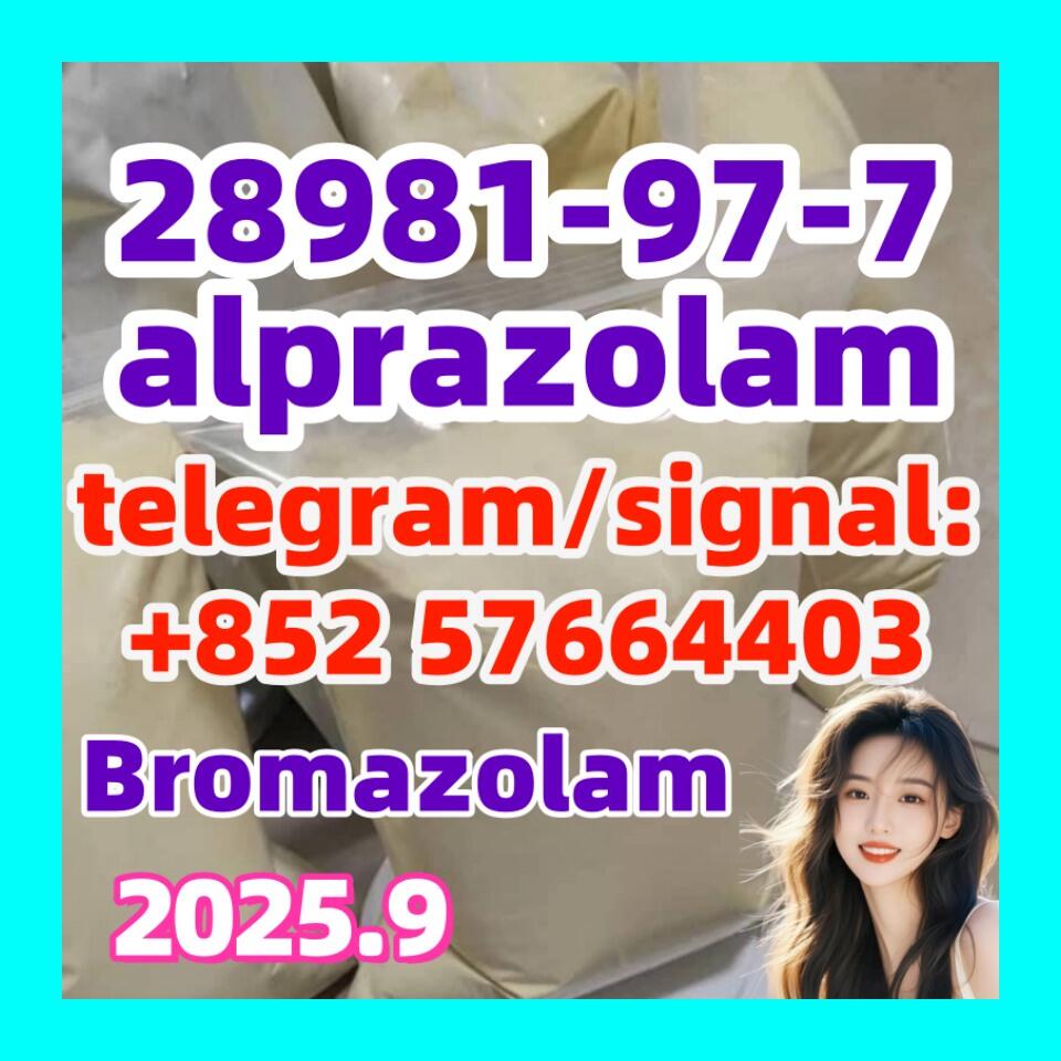 28981-97-7 alprazolam Yellow And White Powder New formula Top quality