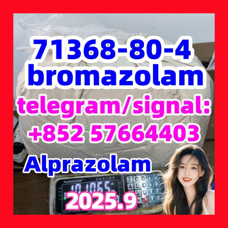 71368-80-4 bromazolam 28981-97-7 alprazolam Benzodiazepines Top quality