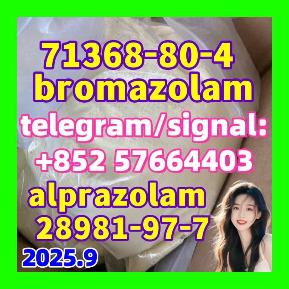 bromazolam 71368-80-4 alprazolam 28981-97-7 Benzodiazepines White Powder New formula bromazolam 71368-80-4 alprazolam 28981-97-7 Benzodiazepines White Powder New formula
