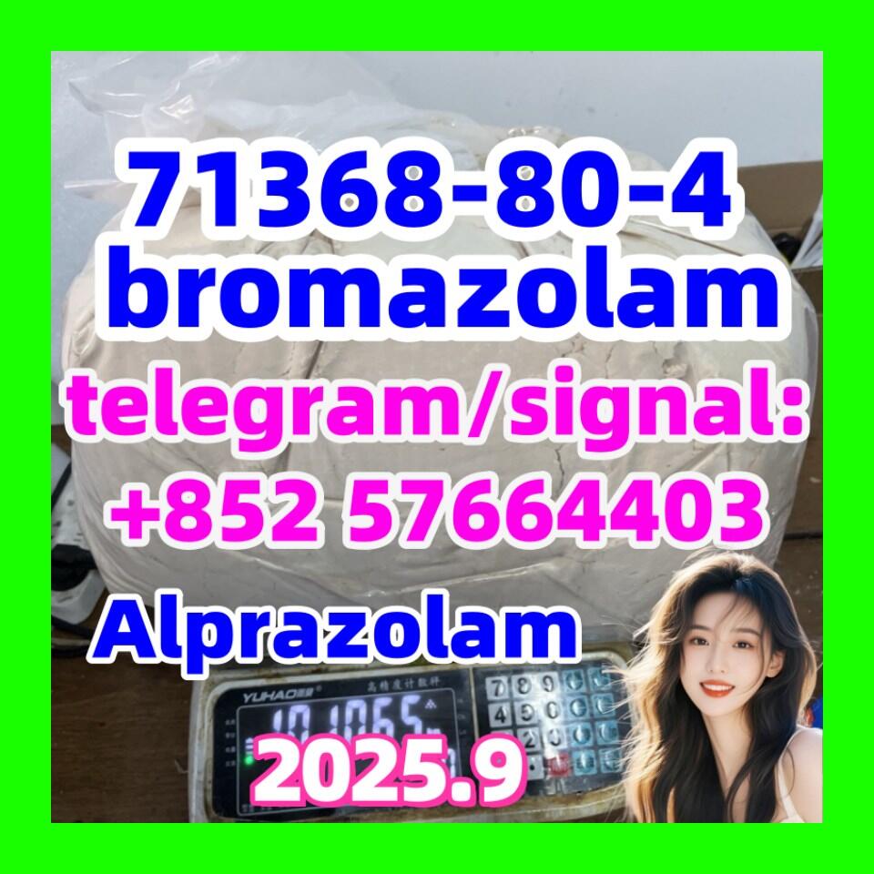 71368-80-4 bromazolam Benzodiazepines White Powder New formula 71368-80-4 bromazolam Benzodiazepines White Powder New formula